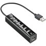 Ngs Hub USB 2.0 con alimentación externa iHub7 Tiny 7 puertos USB